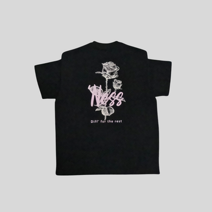 'Escence Black ThornRose Tee